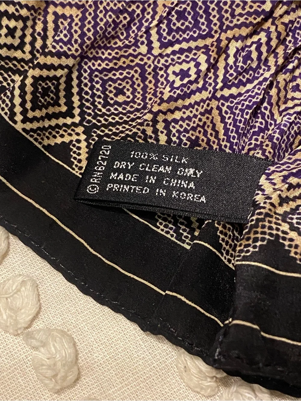Adrienne Vittadini Silk Scarf